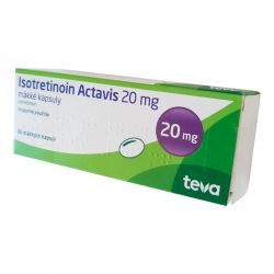 Изотретиноин Actavis (аналог Акненормин, Aknenormin) капс. 20мг 30шт в Барнауле и области фото