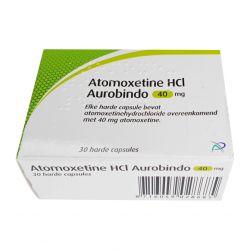 Атомоксетин HCL 40 мг Европа :: Аналог Когниттера :: Aurobindo капс. №30 в Барнауле и области фото
