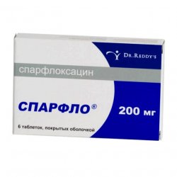 Спарфлоксацин Spar (Флоксимар, Спарфло) 200мг таб. №6 в Барнауле и области фото