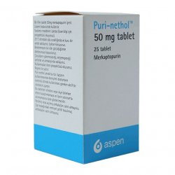 Пури-нетол (Пуринетол, Меркаптопурин) в таблетках 50мг N25 в Барнауле и области фото